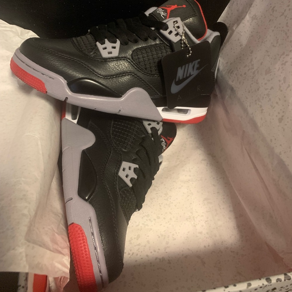 Air Jordan 4 GS "Bred Reimagined"